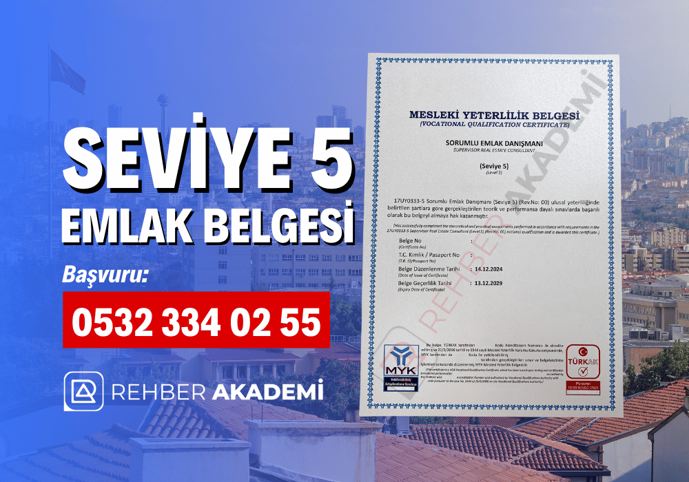 Seviye 5 Emlak Belgesi Fiyatı 2026